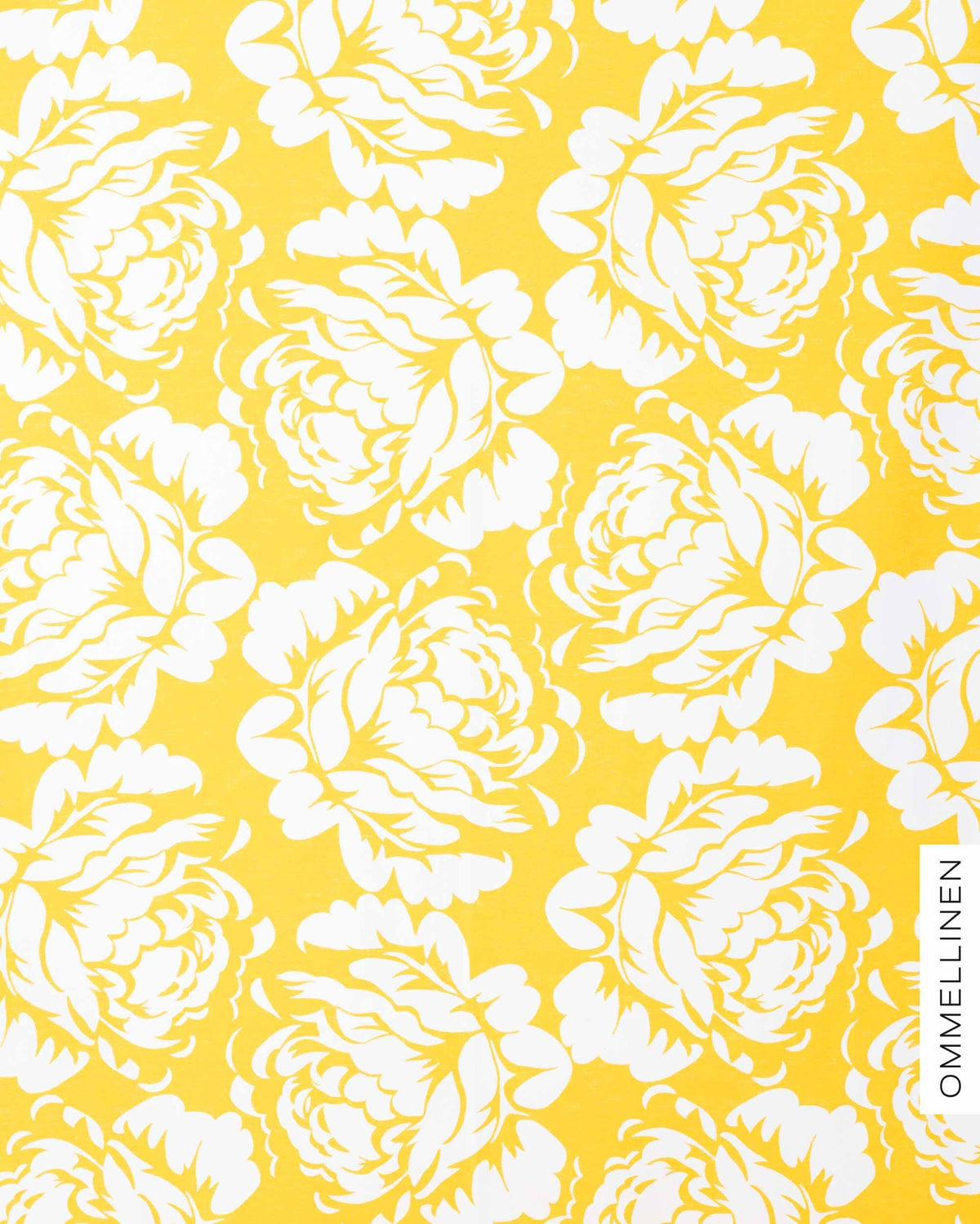 Digitrikoo, Babushka Roses Jätti - keltainen/valkoinen