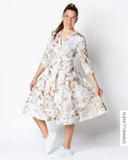 WRAP dress, Ikuisuus - white