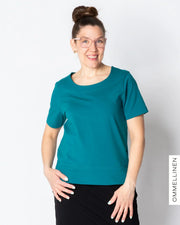 TEEPPARI t-shirt, turquoise