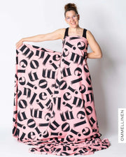 Jersey, Kirjaimet - light pink