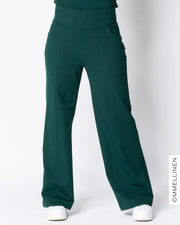 KANTTI college pants - LONG LENGTH, emerald