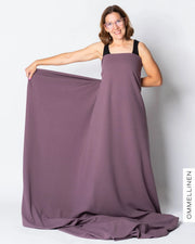 Ottoman - cotton knit, plum