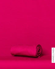 French terry brushed - wide, ruby