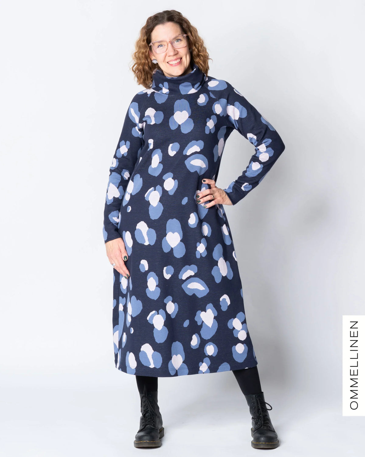 Mielitietty -mekko, sininen