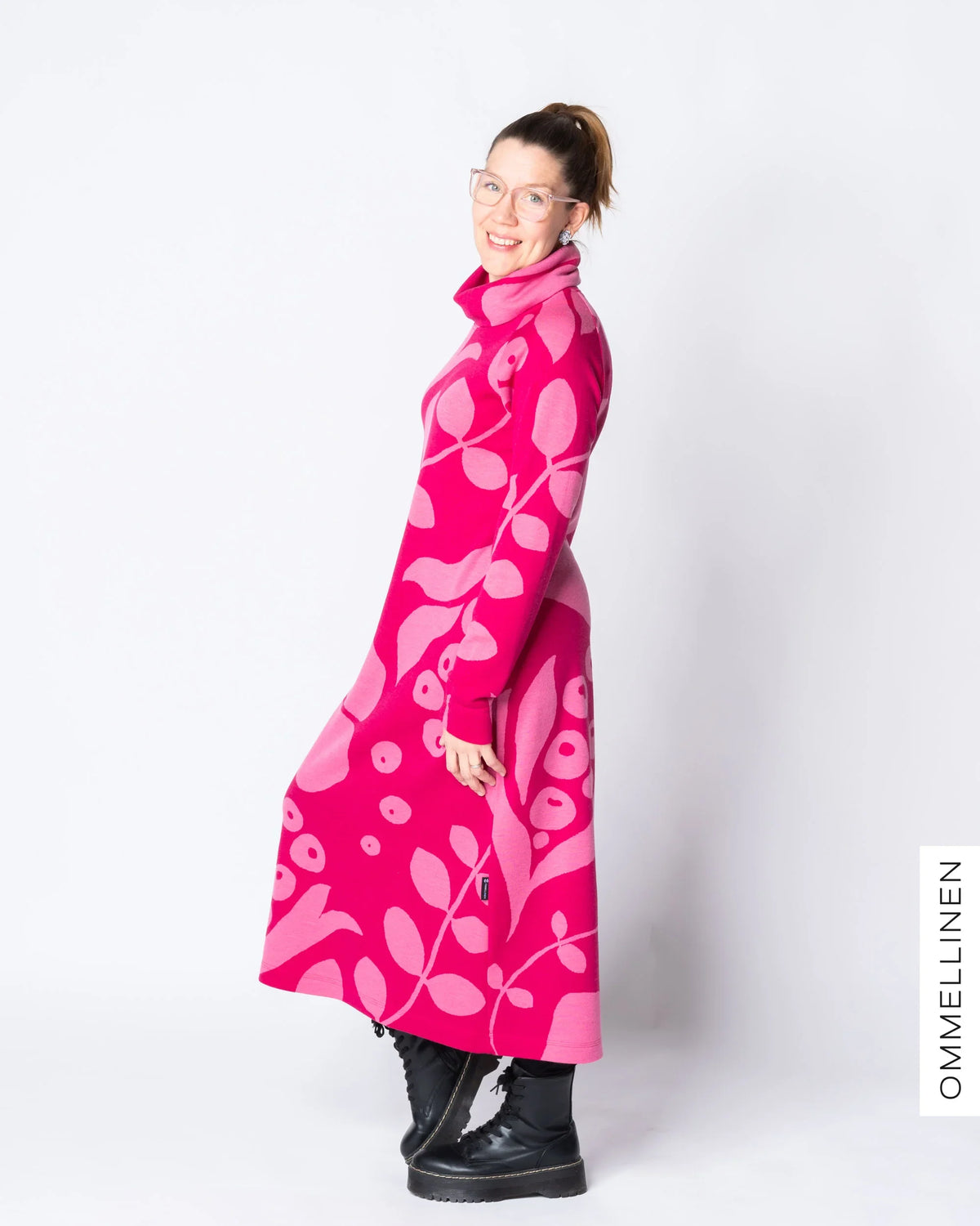 WHOOPS! WOOL dress, Kaunotar - pink - XL