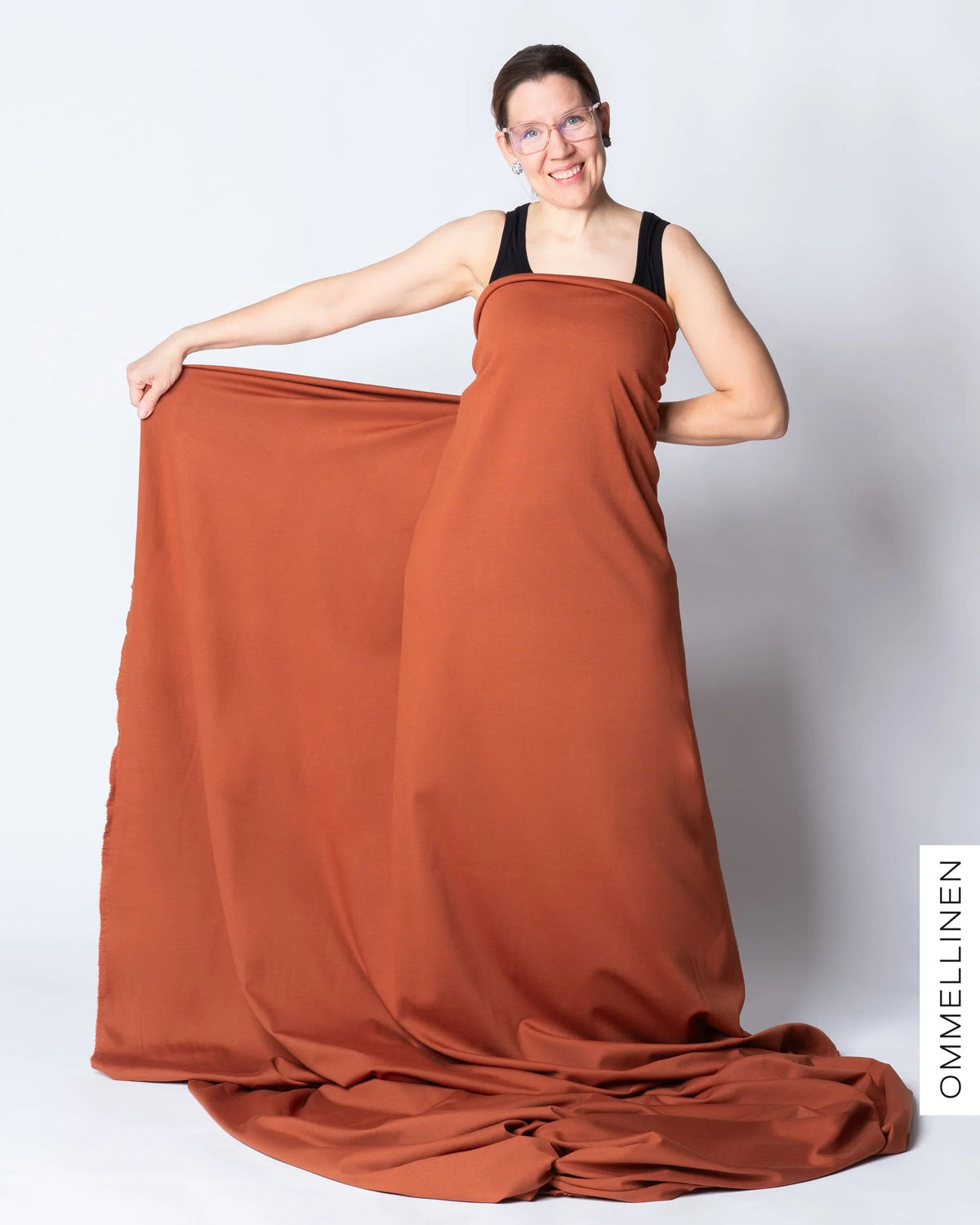 Punto knit, brown