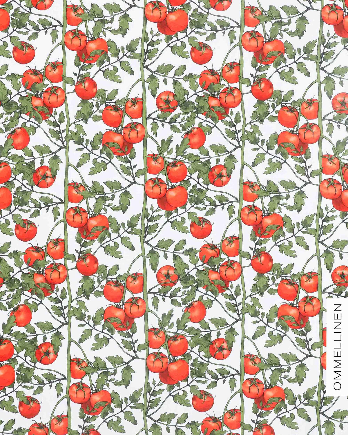 Digitrikoo - PALA, Tomatoes - valkoinen