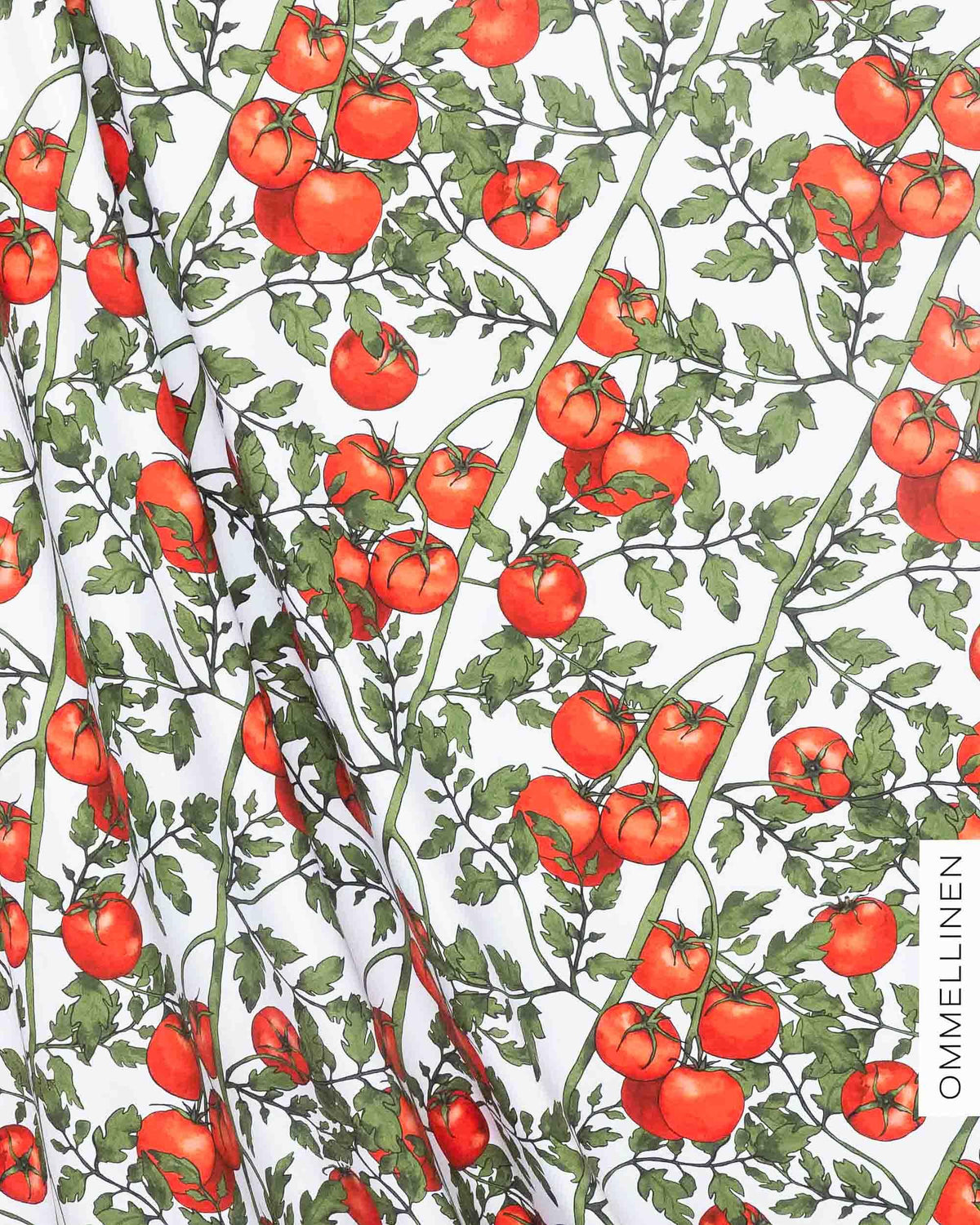 Digitrikoo - PALA, Tomatoes - valkoinen