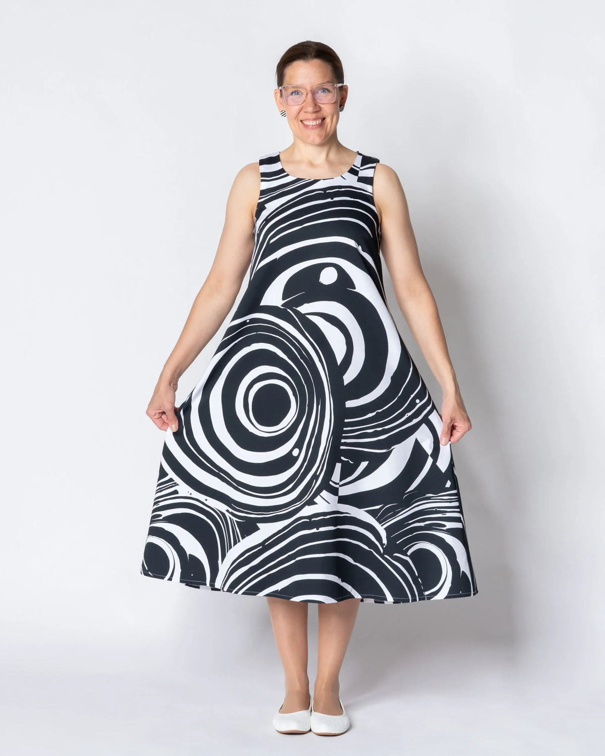 WHOOPS! TYYLI dress, Ellipsi - black - L