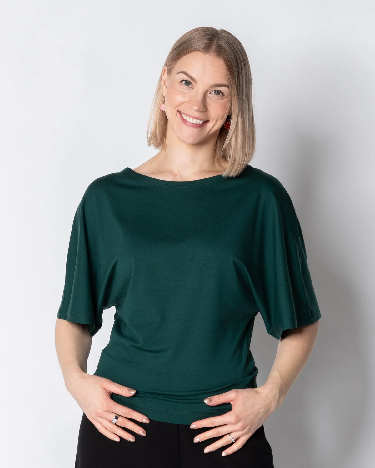 HULMU t-shirt, emerald