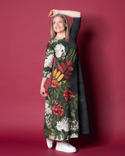 WHOOPS! UNELMA dress, Giant pihlaja - grey - XL #1