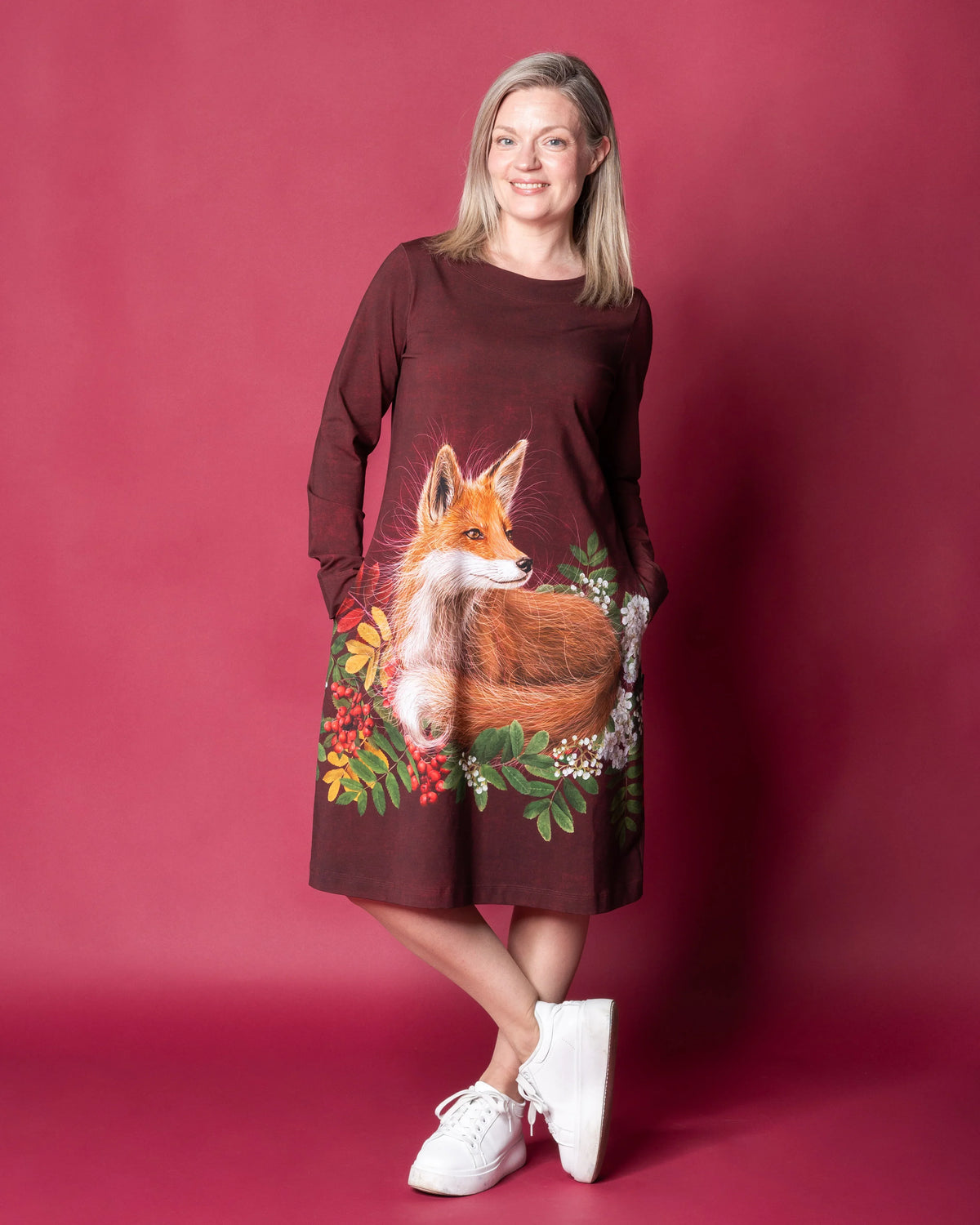 Iisimekko, Pihlaja ja kettu - burgundi
