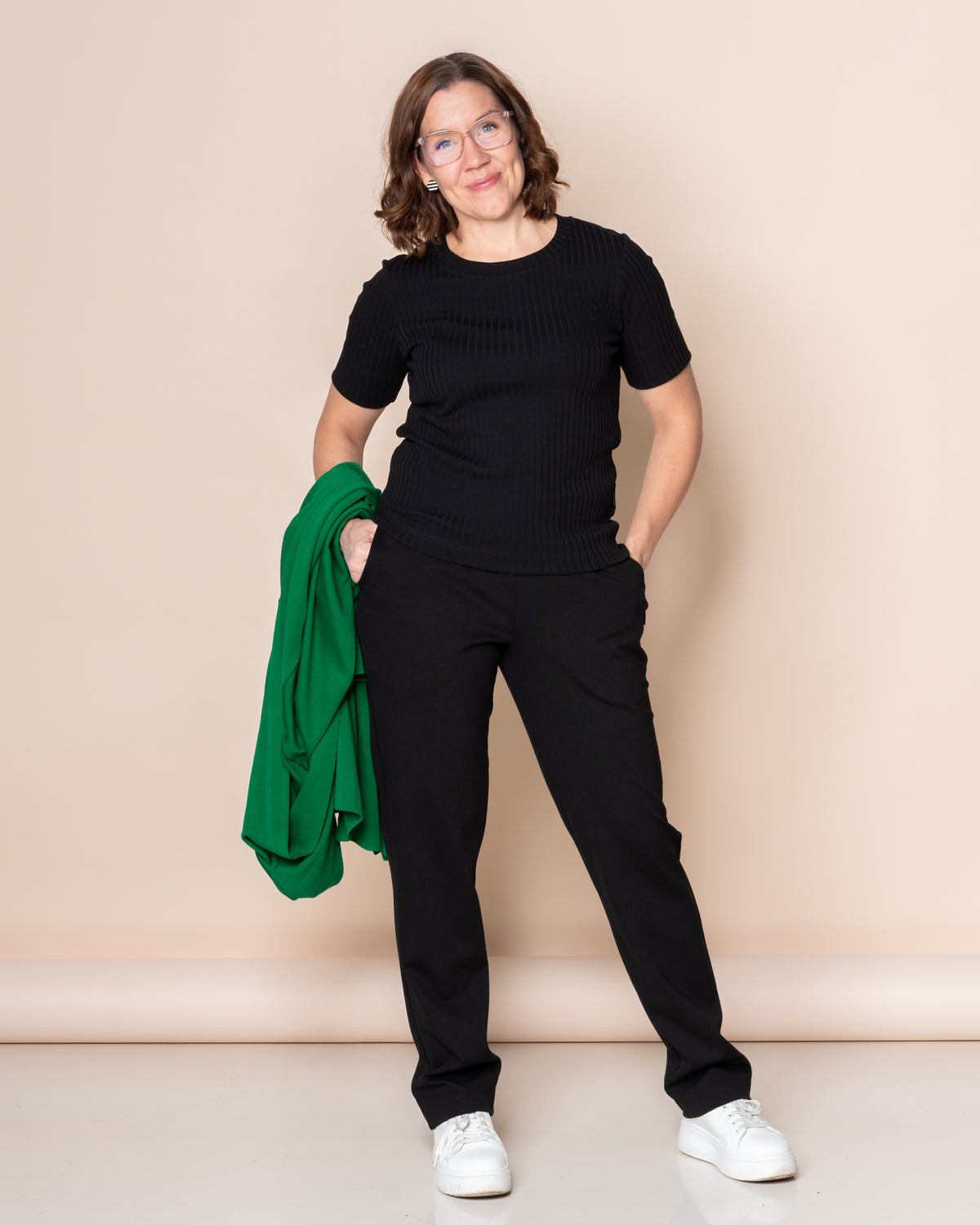 PERUS pants, black