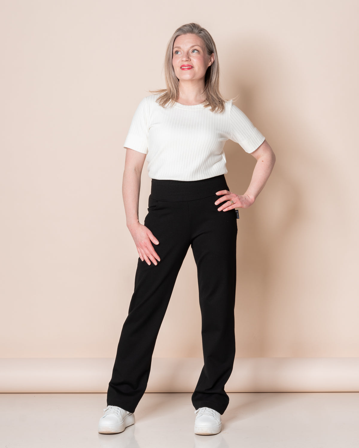 TYYLI pants - NORMAL LENGTH, black