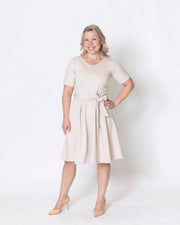 WHOOPS! HEHKU dress, champagne - S