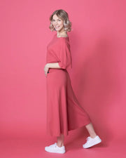 HELMI pants, deep coral