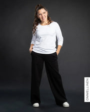 LUOTTO pants - NORMAL LENGTH, black